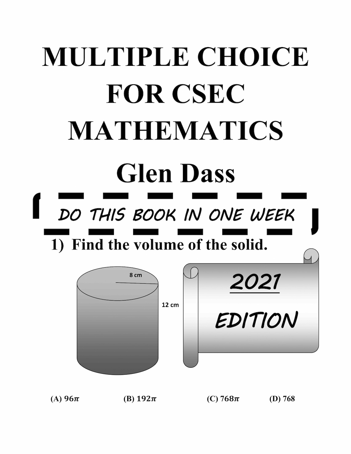 Multiple Choice for CSEC Mathematics | Scholarly Books